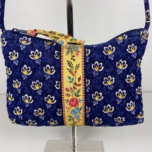 Vera Bradley Maison Blue Vintage Crossbody Bag (Retired) Made in USA